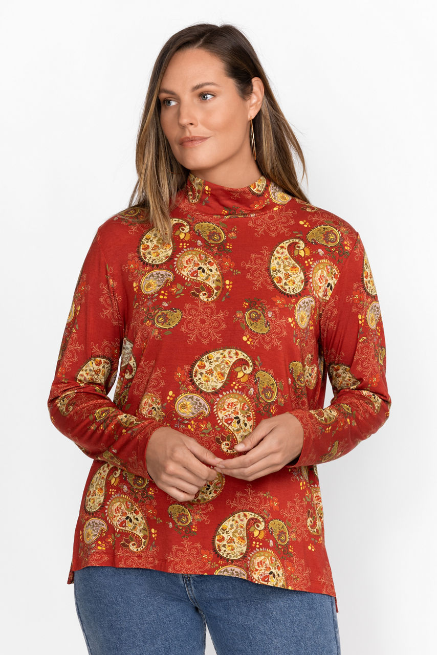 The Janie Favorite Mock Neck - thumbnail 7