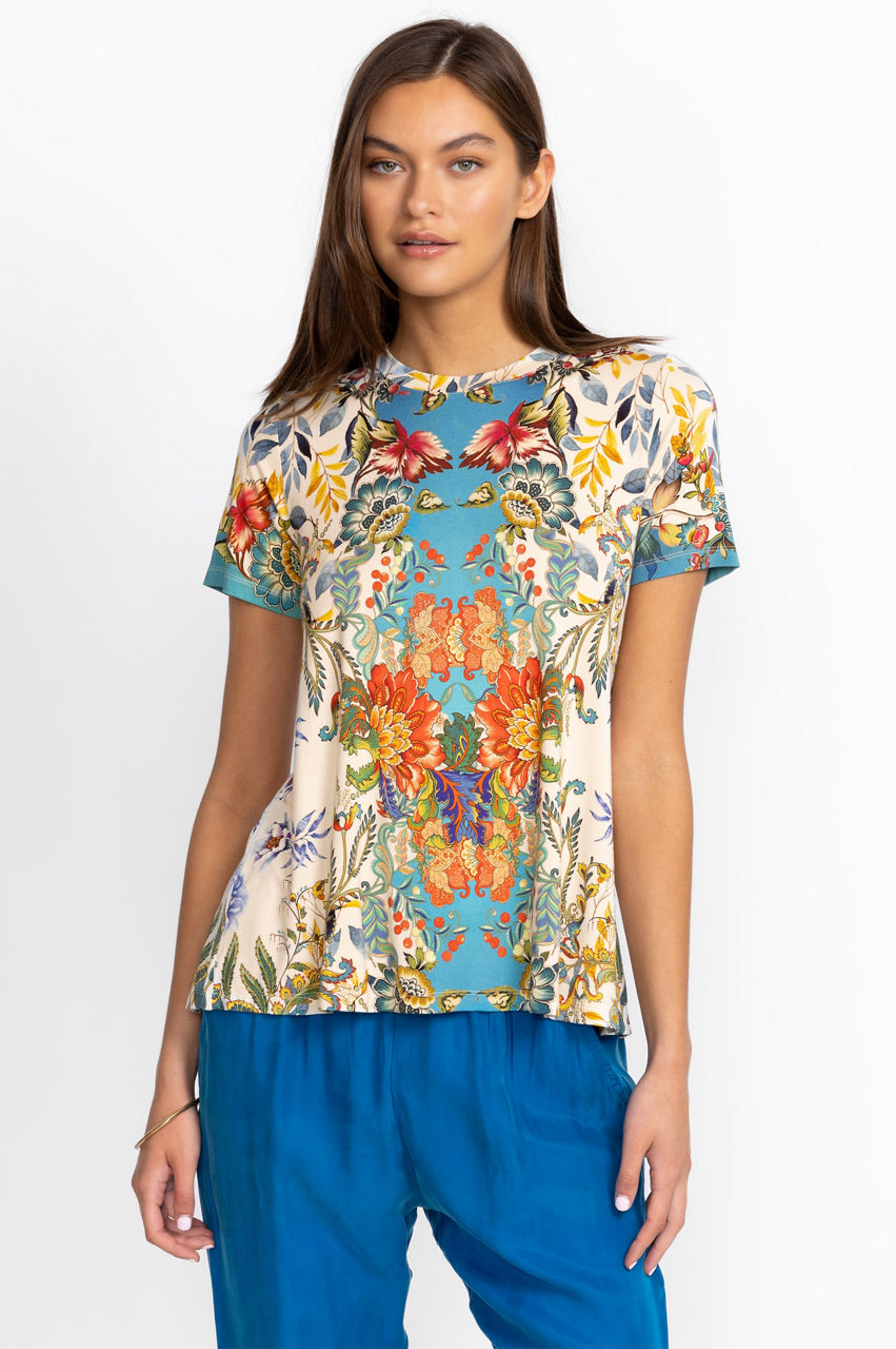 Buy The Janie Favorite Short Sleeve Crew Neck Swing Tee