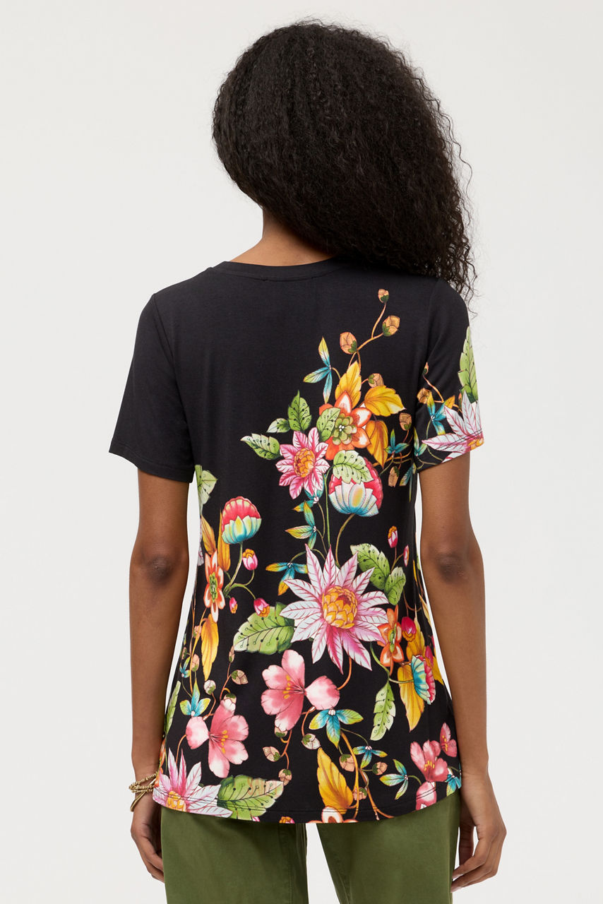 The Janie Favorite Short Sleeve Crew Neck Tee, , large image 3