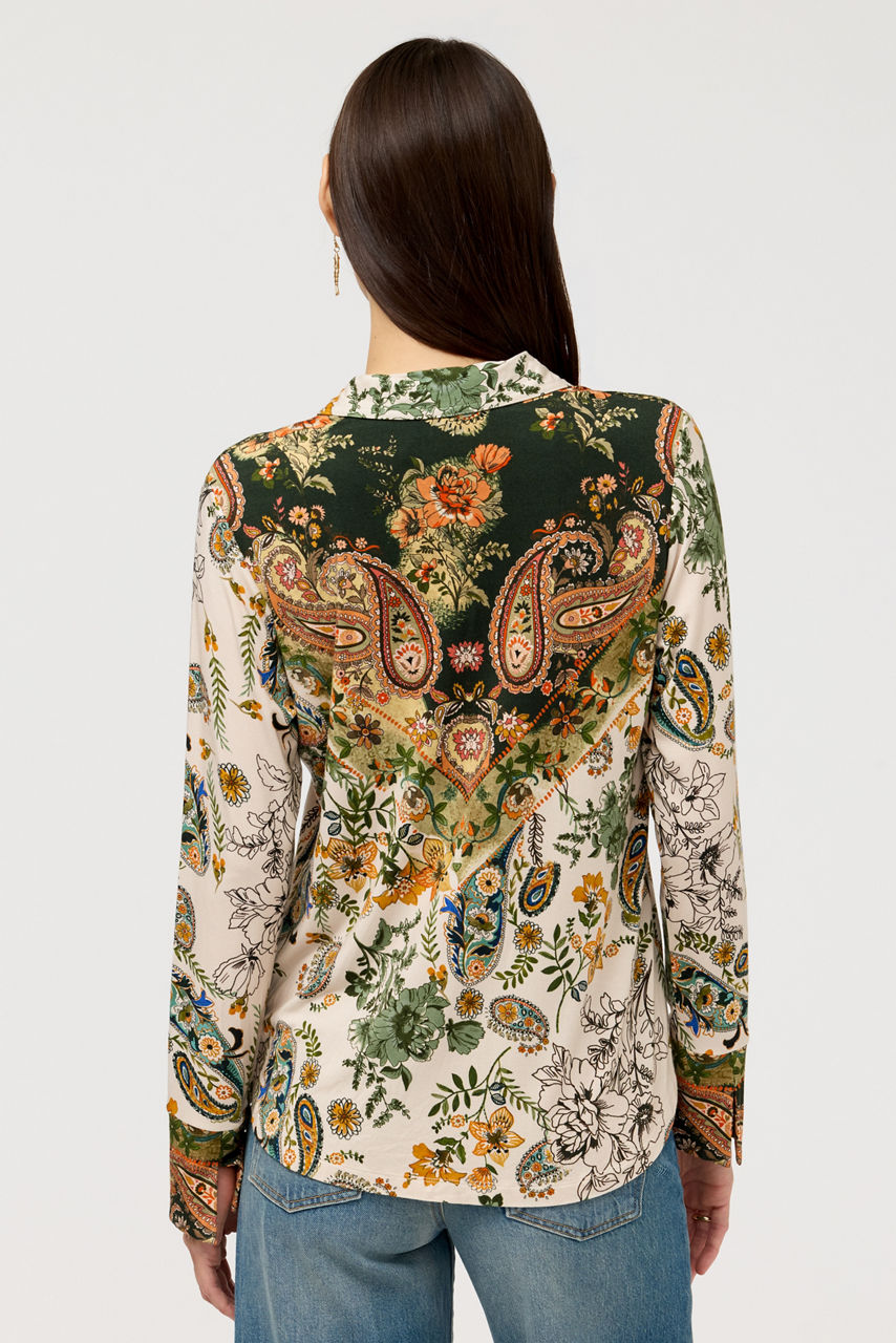 THE JANIE FAVORITE BUTTON FRONT SHIRT, , large image 4