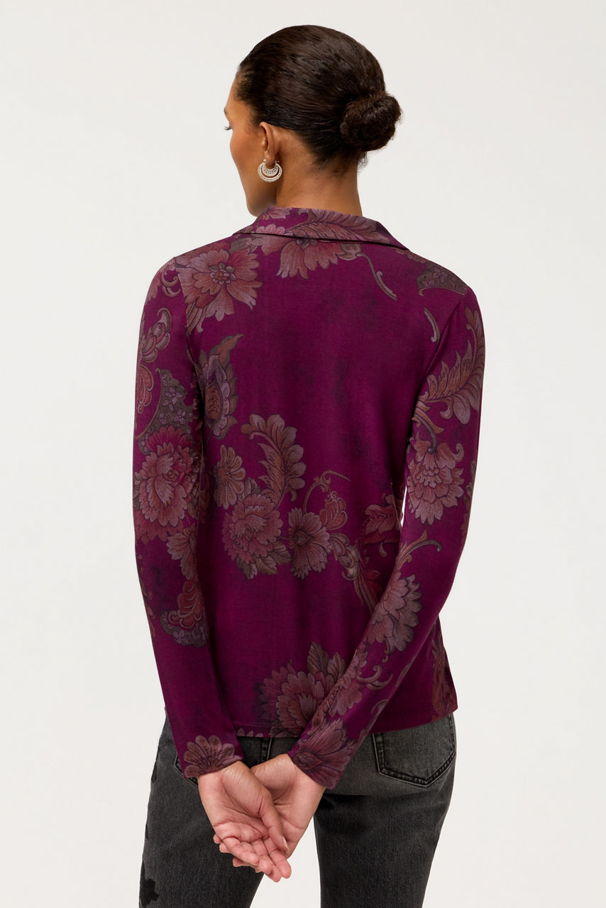 THE JANIE FAVORITE FITTED LONG SLEEVE BUTTON DOWN, , large image 4