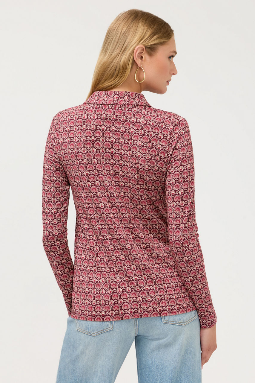 THE JANIE FAVORITE FITTED LONG SLEEVE BUTTON DOWN, , large image 4