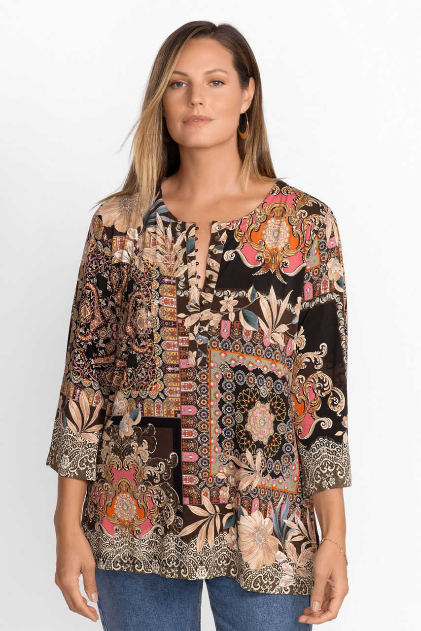 The Janie Favorite Button Front Tunic - thumbnail 7
