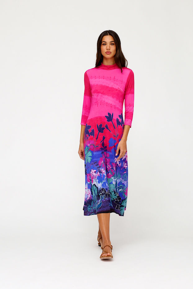 THE JANIE FAVORITE 3/4 SLEEVE CREW NECK , , large video