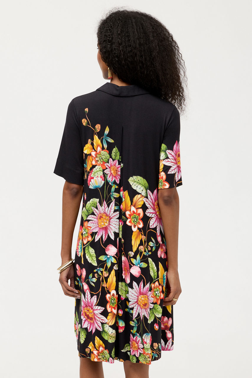 THE JANIE FAVORITE POLO SWING DRESS, , large image 3