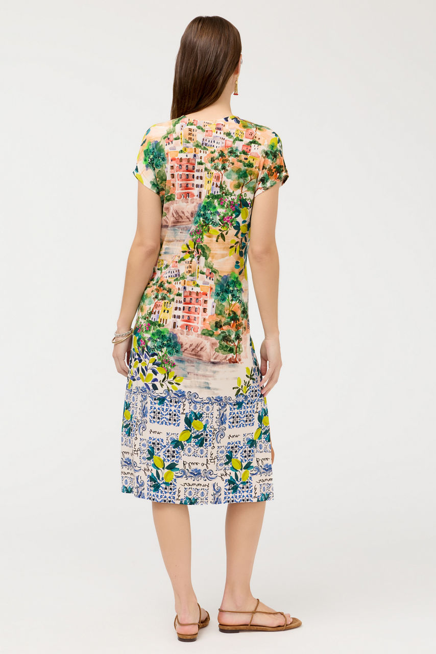 THE JANIE FAVORITE HENLEY DRESS, , large image 3