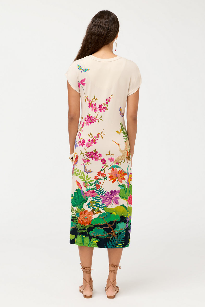 THE JANIE FAVORITE RELAXED KNIT DRESS, , large image 4