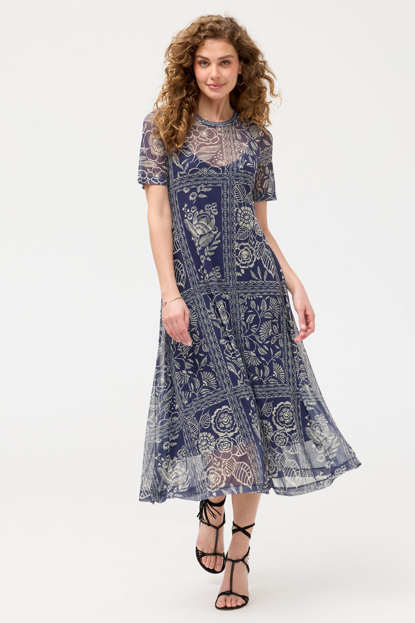 MESH TEE DRESS, , large image 2