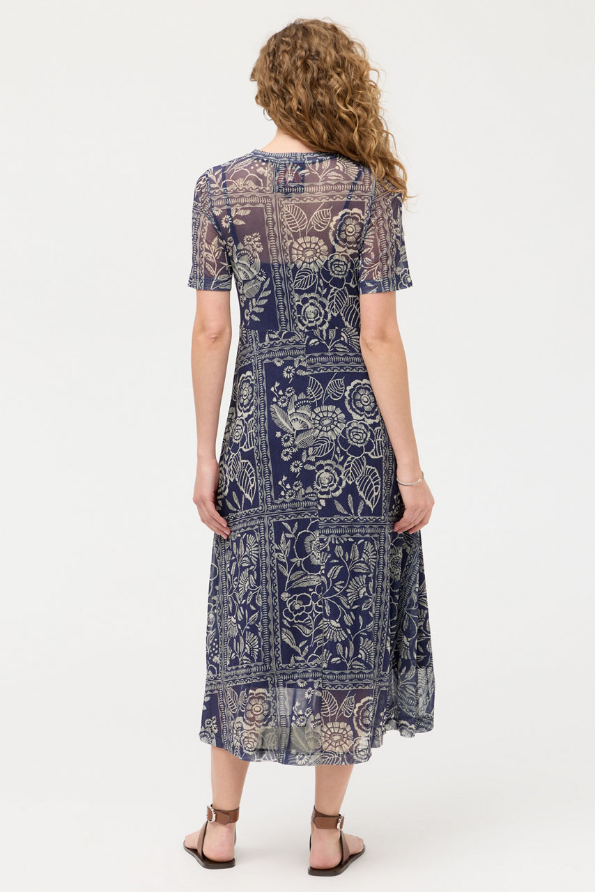 MESH TEE DRESS, , large image 5