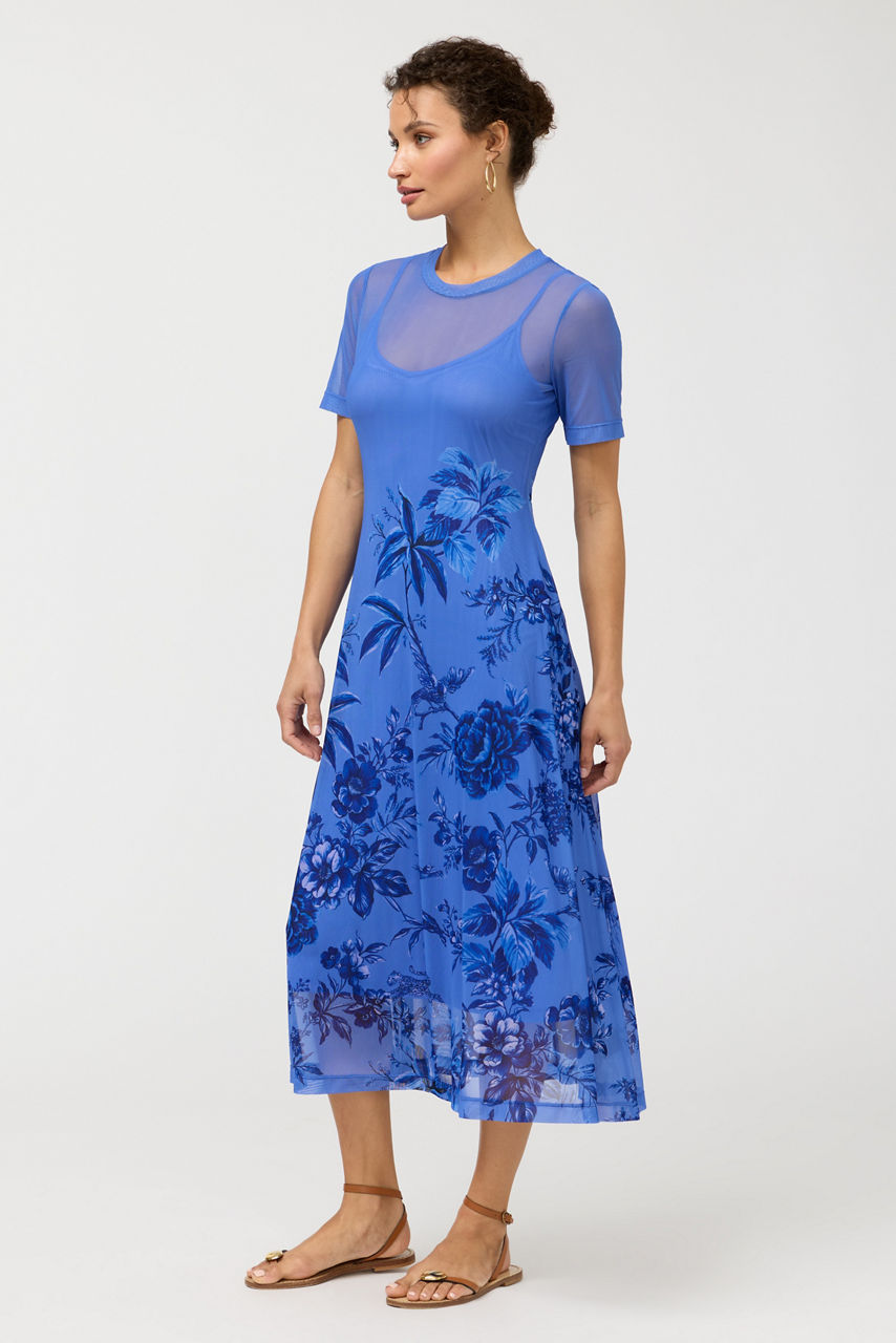 MESH TEE DRESS, , large image 2