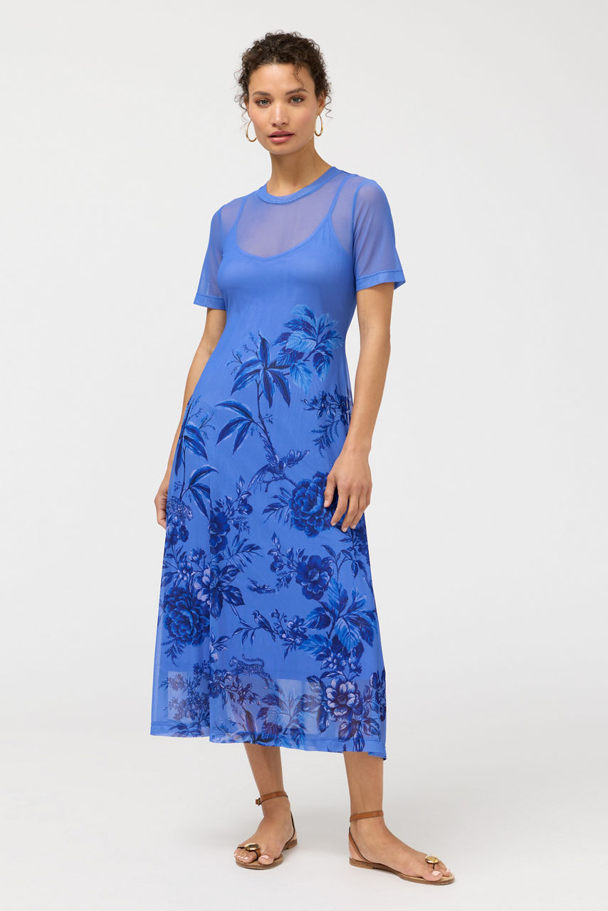 MESH TEE DRESS, , large image 3