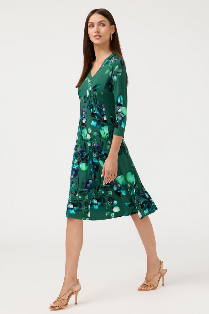 THE JANIE FAVORITE FRONT POCKET SEAMED DRESS, , large image 2