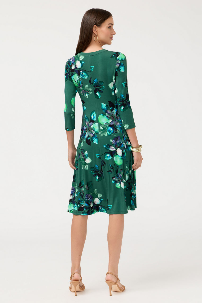 THE JANIE FAVORITE FRONT POCKET SEAMED DRESS, , large image 3