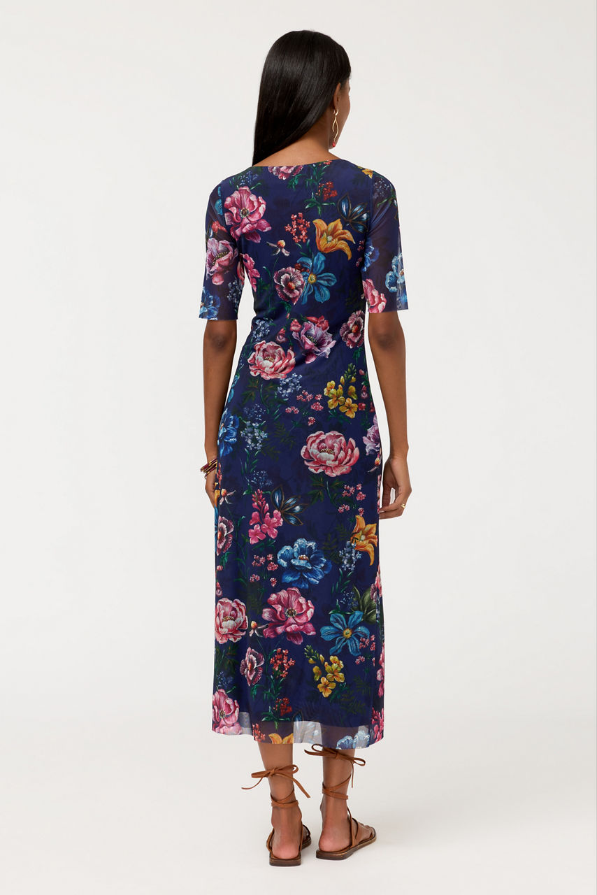 ASTRID MESH MIDI DRESS, , large image 3