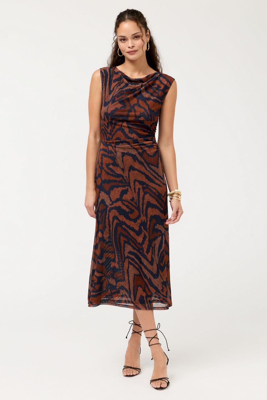 LEYLA MIDI DRESS, , large image 2