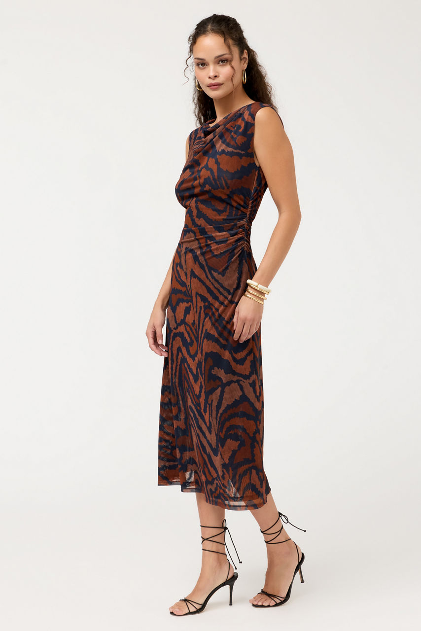 LEYLA MIDI DRESS, , large image 3