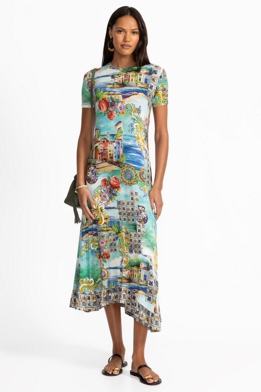 THE JANIE FAVORITE ASYMMETRIC HEM SHORT 