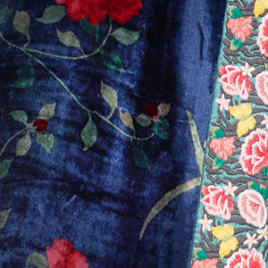 ONE OF A KIND VELVET KIMONO, , swatch