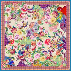 VICKY SILK TWILL SCARF, , swatch