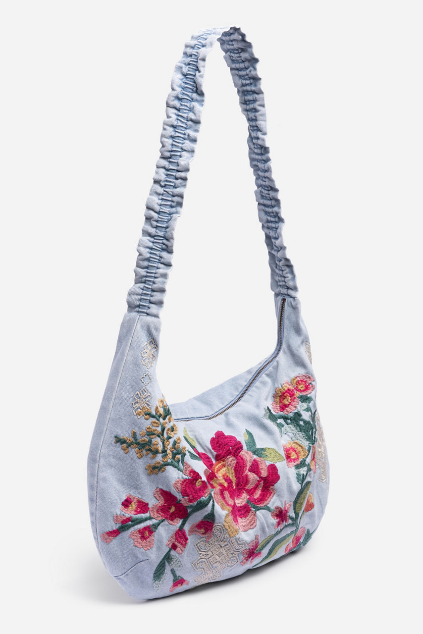 RUCHED STRAP CROSSBODY BAG, , large image 3