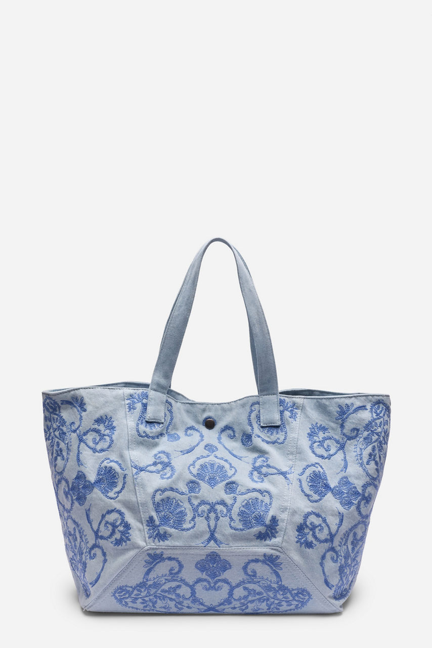 SEAMED TOTE BAG, , large image 1