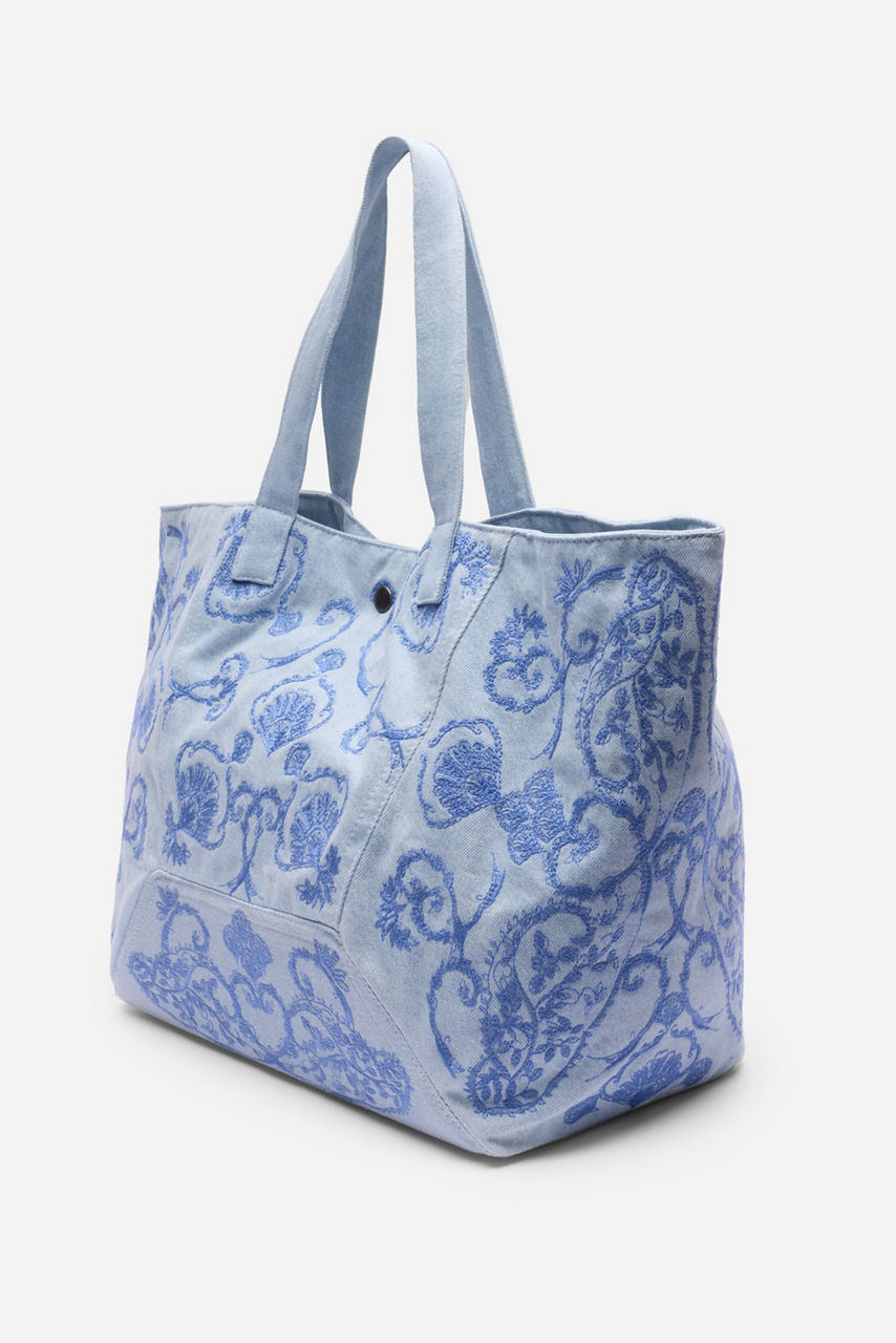 SEAMED TOTE BAG, , large image 2