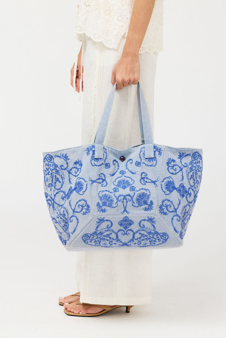 SEAMED TOTE BAG, , large image 3