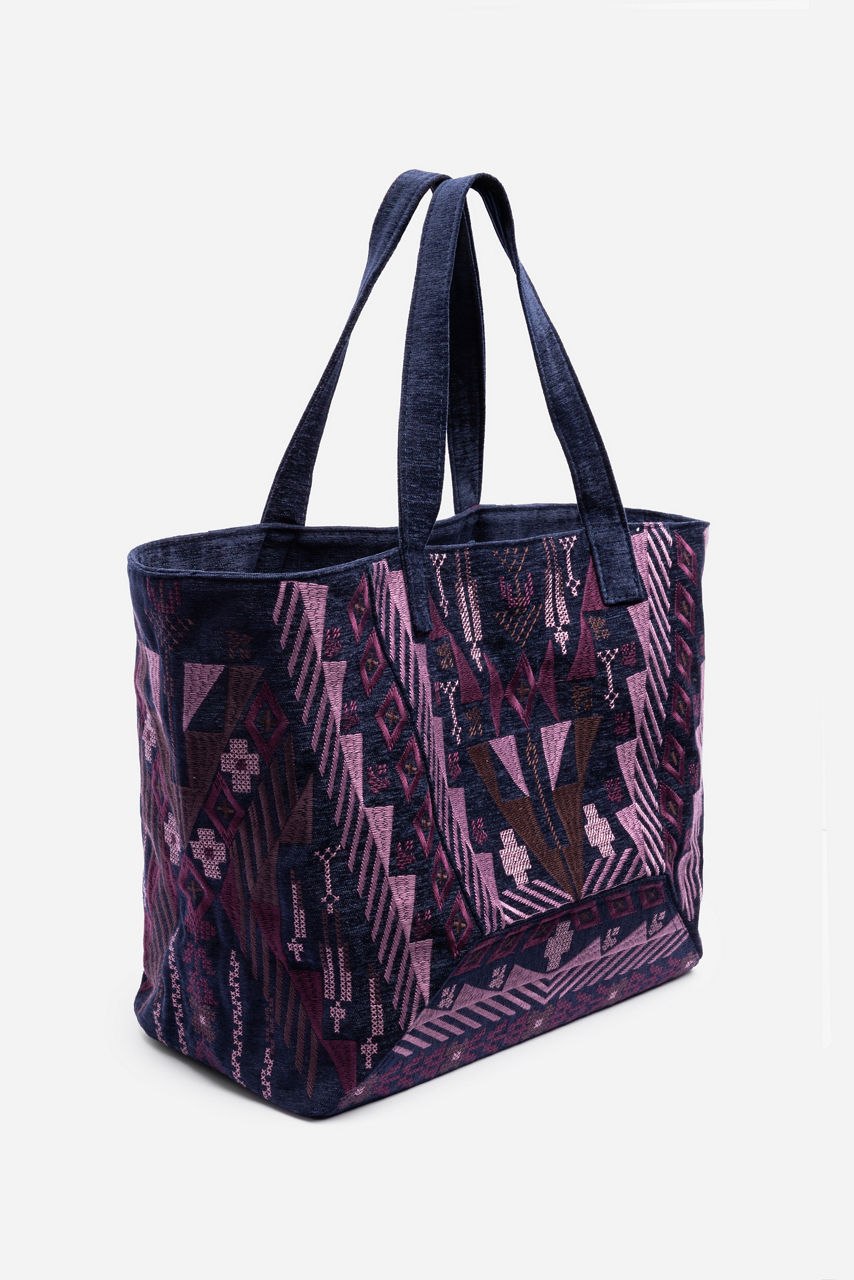 SEAMED TOTE BAG, , large image 2