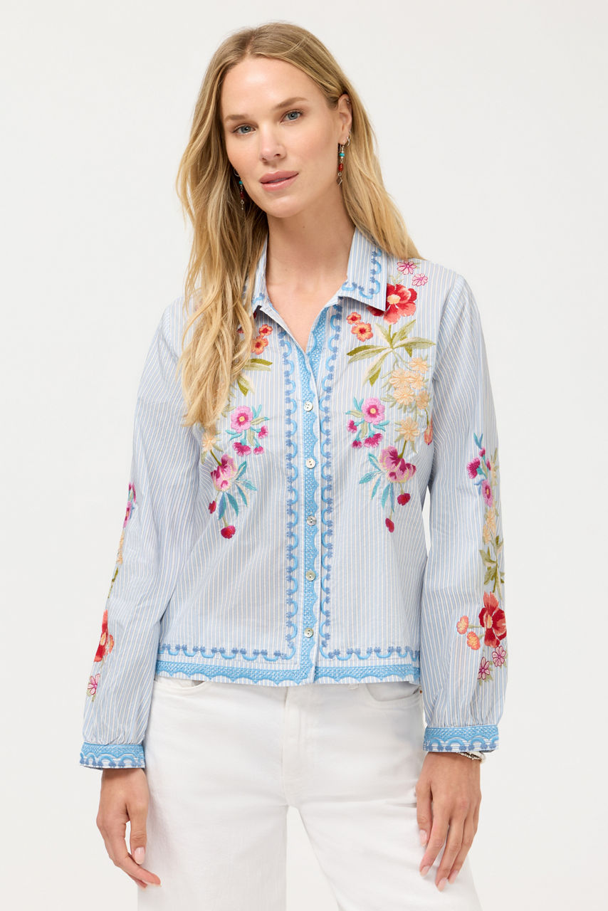 OPEN NECK SHIRT, , large image 1