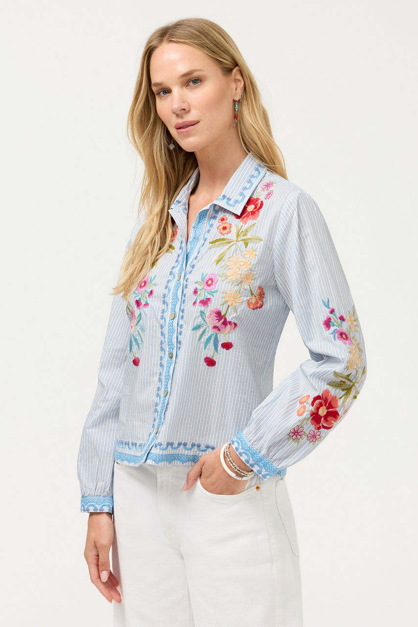 OPEN NECK SHIRT, , large image 3