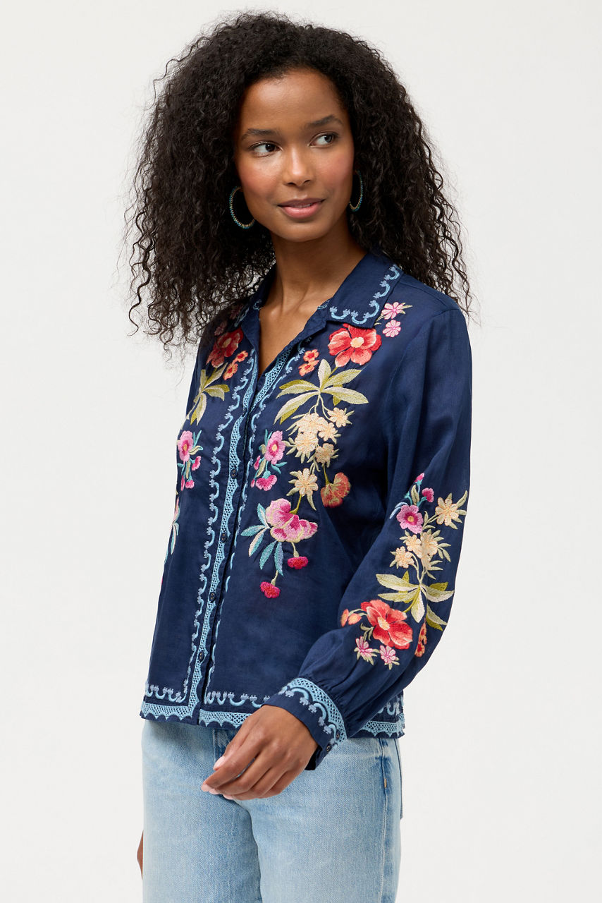 OPEN NECK SHIRT, , large image 2