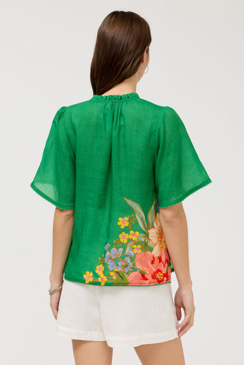 FLUTTER SLEEVE BLOUSE, , large image 3