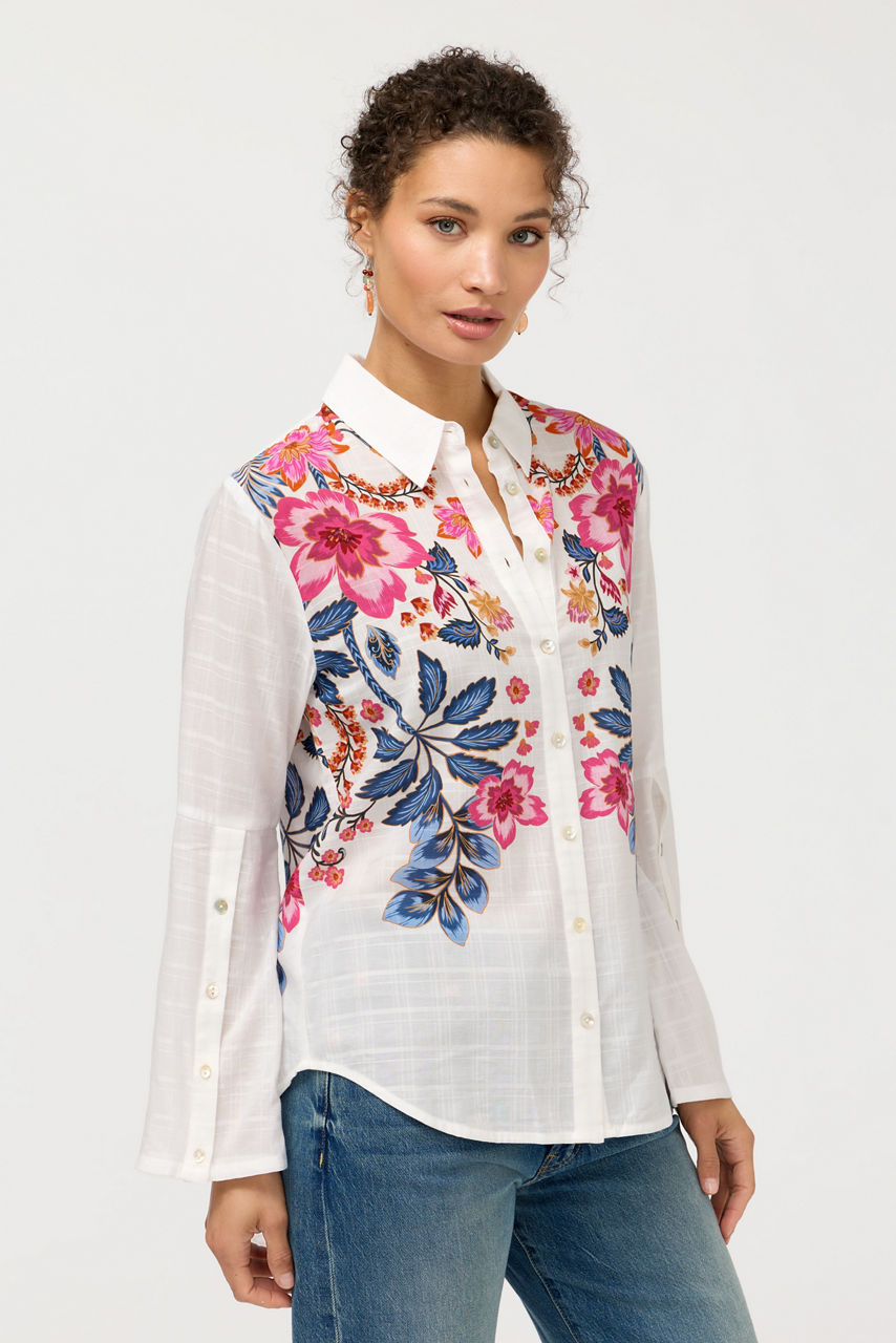 BUTTON DETAIL SHIRT, , large image 1
