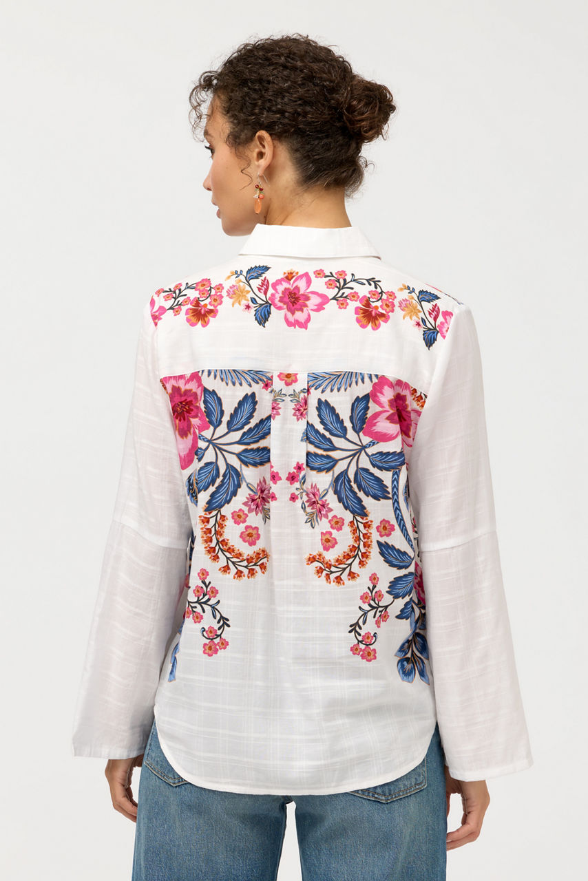 BUTTON DETAIL SHIRT, , large image 4