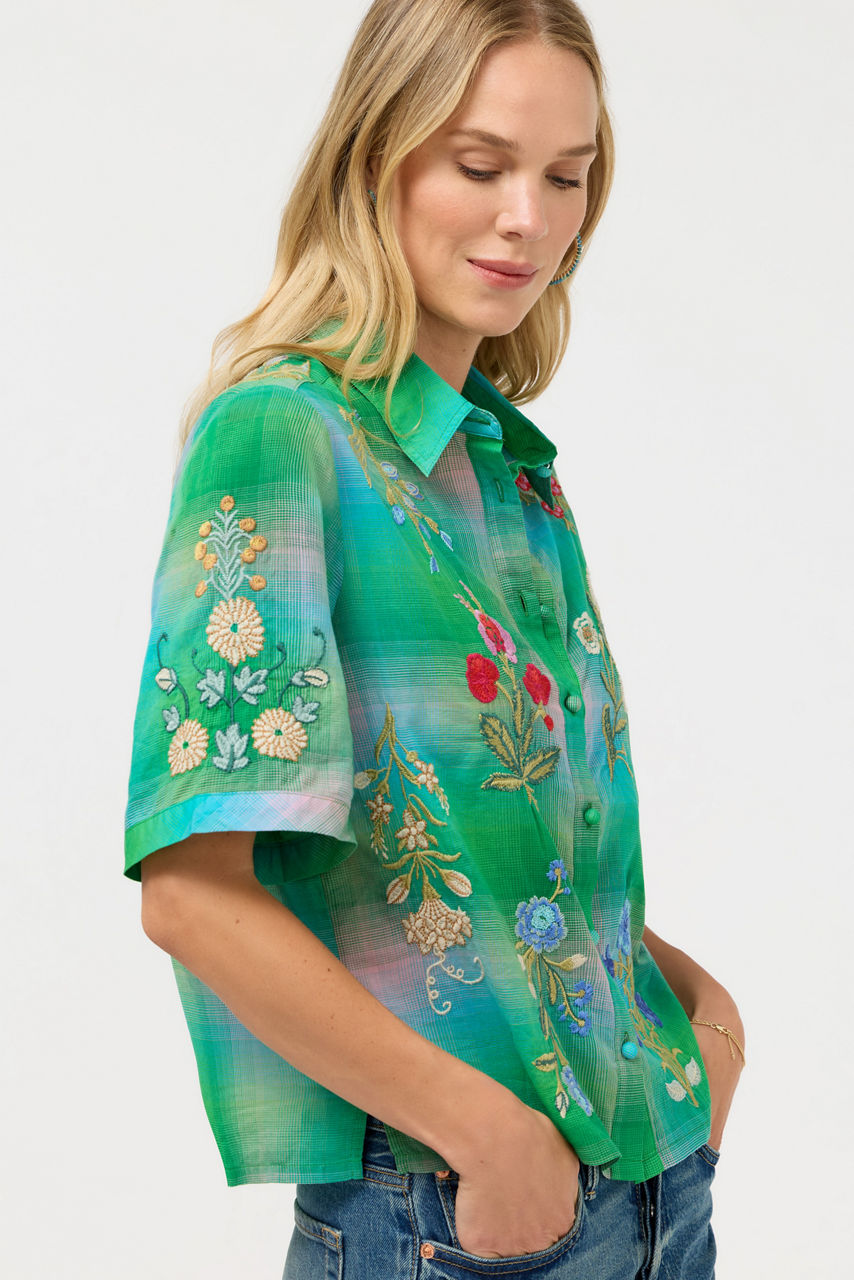 RELAXED KIMONO SHIRT, , large image 2