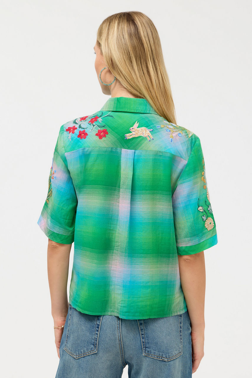 RELAXED KIMONO SHIRT, , large image 3