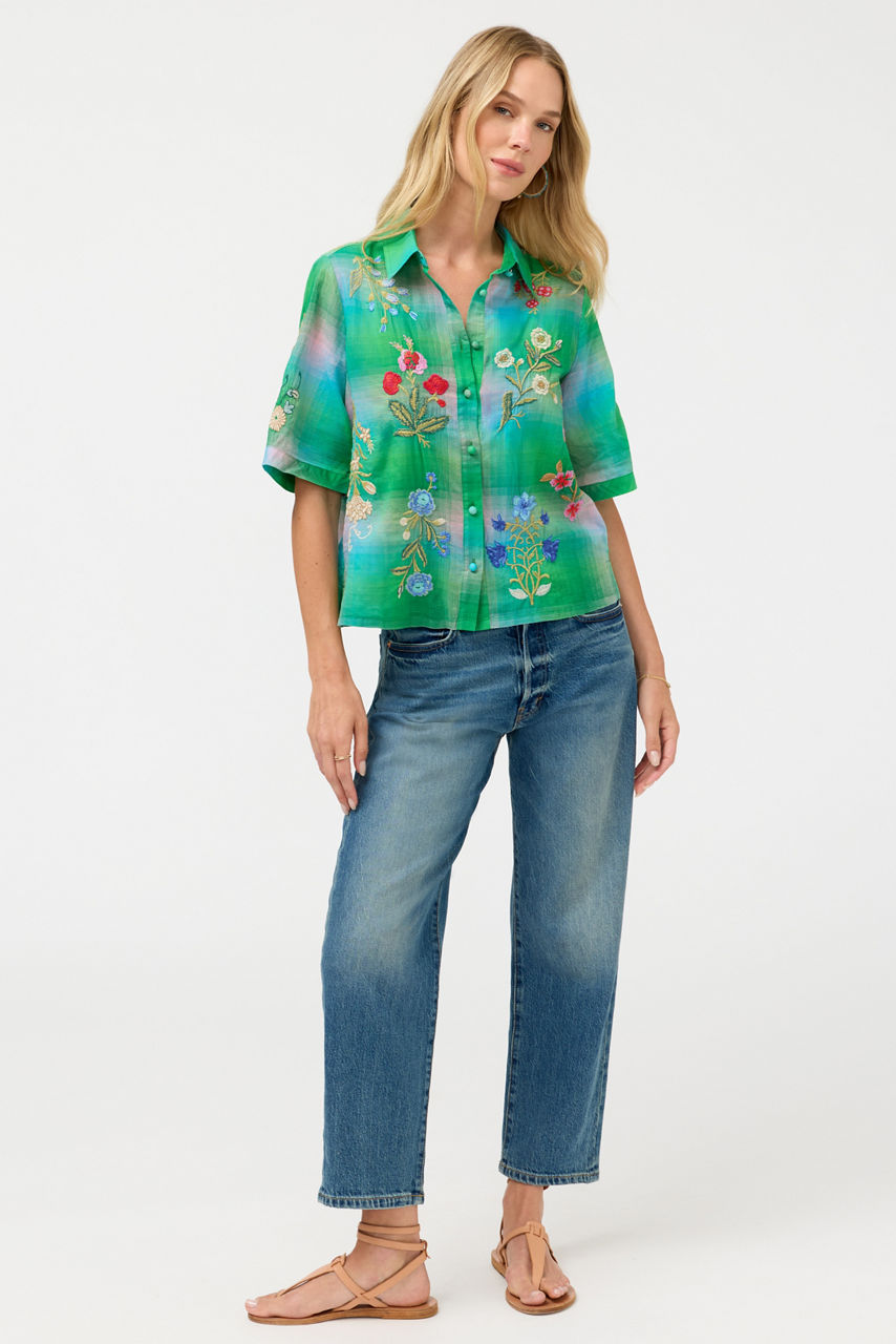 RELAXED KIMONO SHIRT, , large image 4