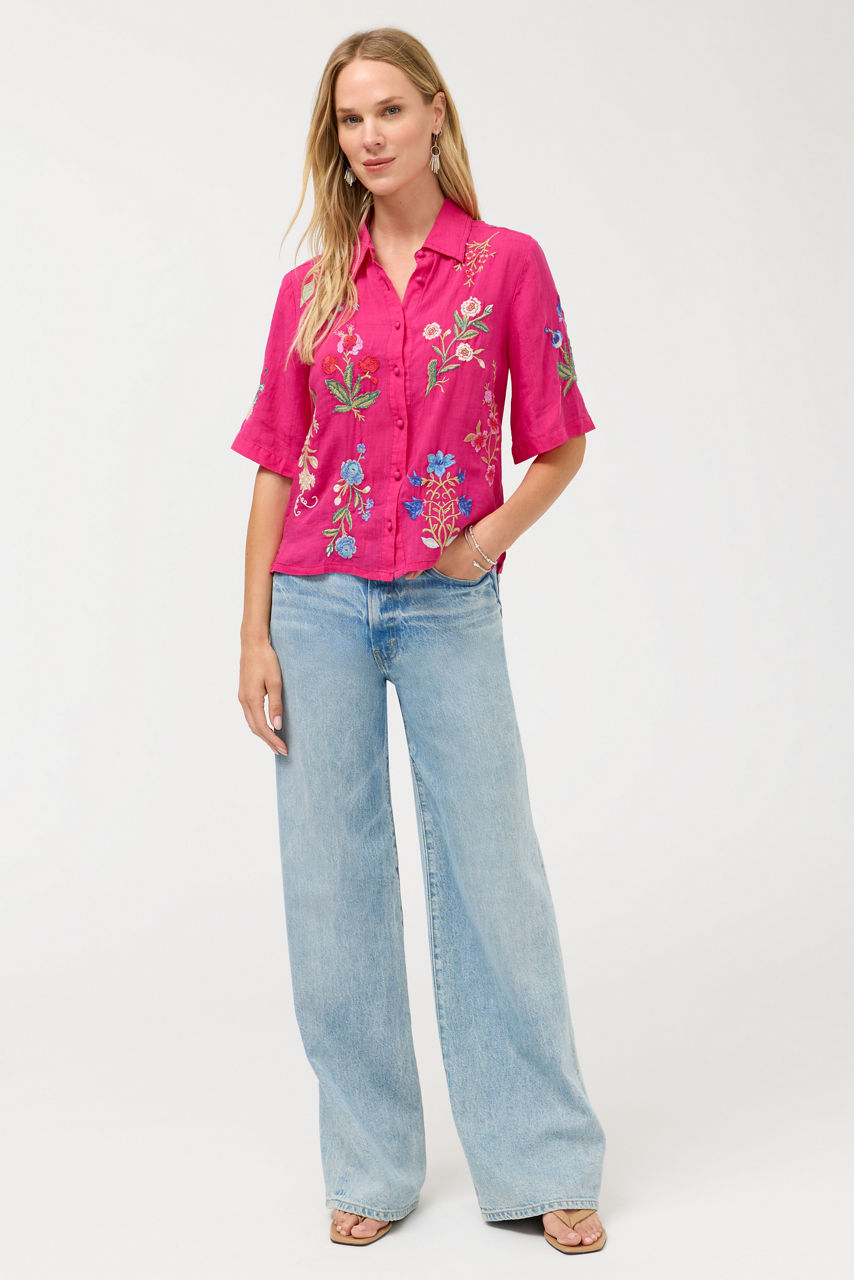 RELAXED KIMONO SHIRT, , large image 3