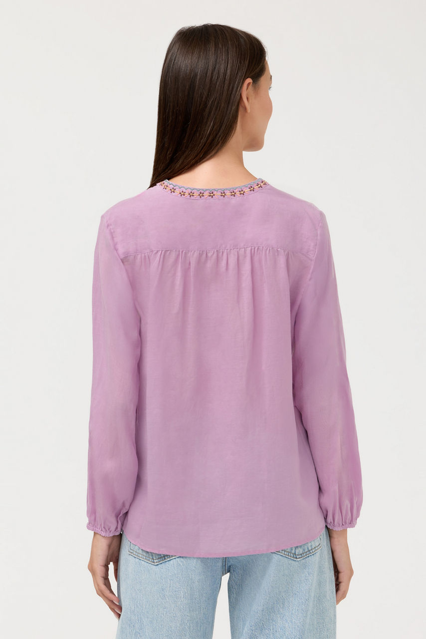 RELAXED SWING BLOUSE, , large image 4