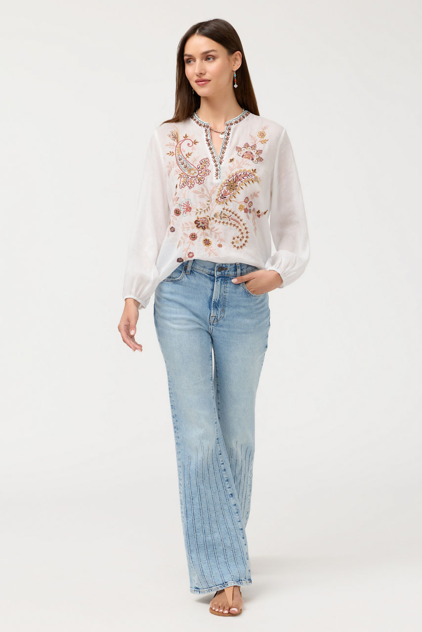 RELAXED SWING BLOUSE, , large image 1