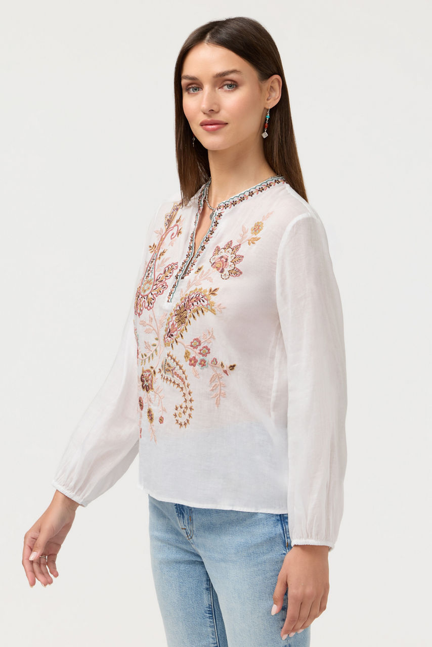 RELAXED SWING BLOUSE, , large image 3
