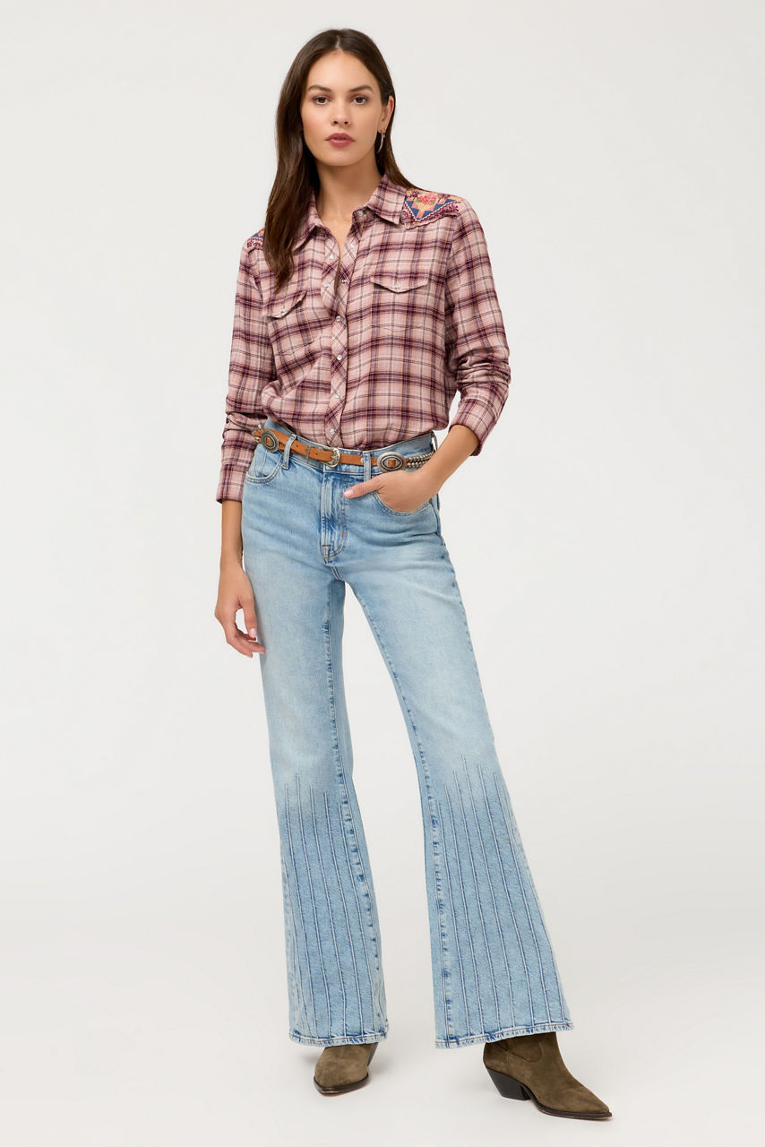 WESTERN PLAID SHIRT, , large image 3