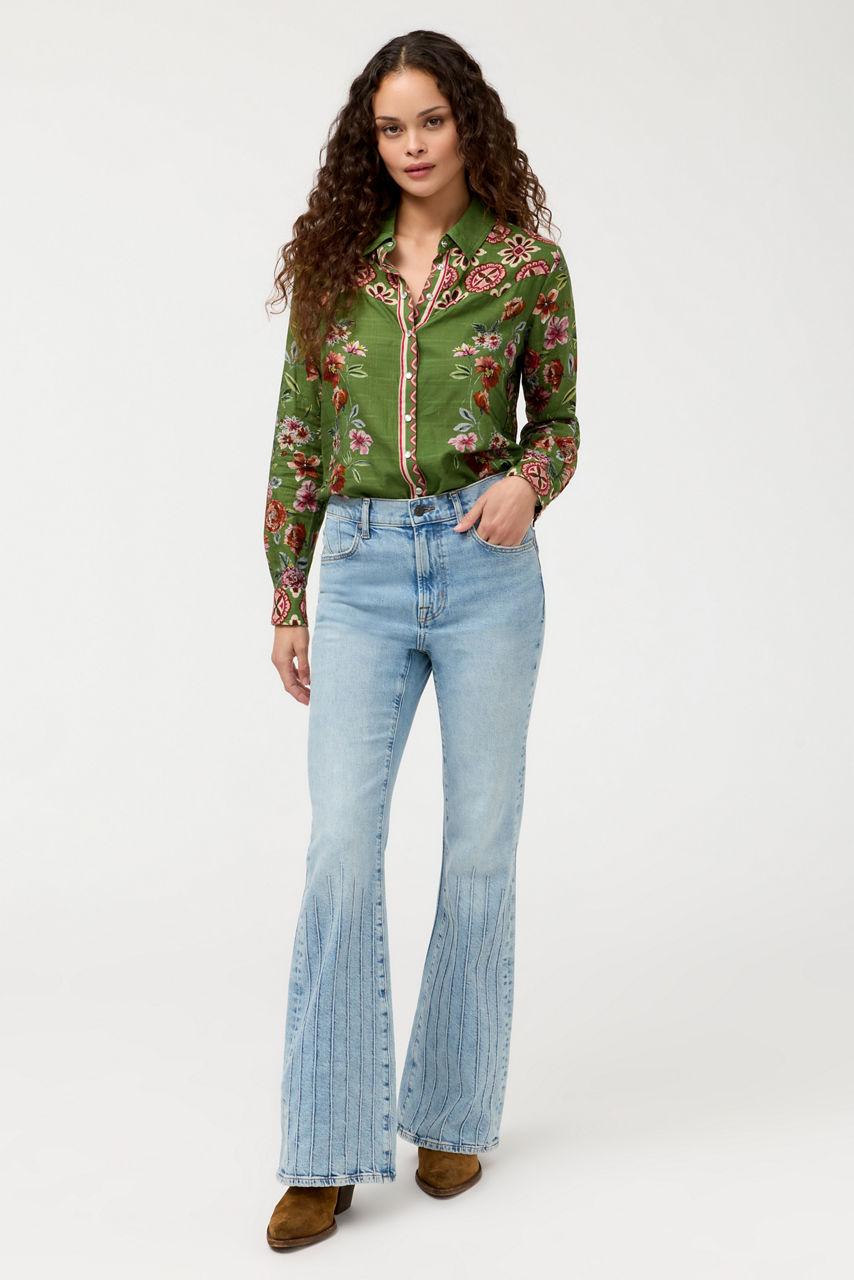 VINTAGE WESTERN SHIRT, , large image 3