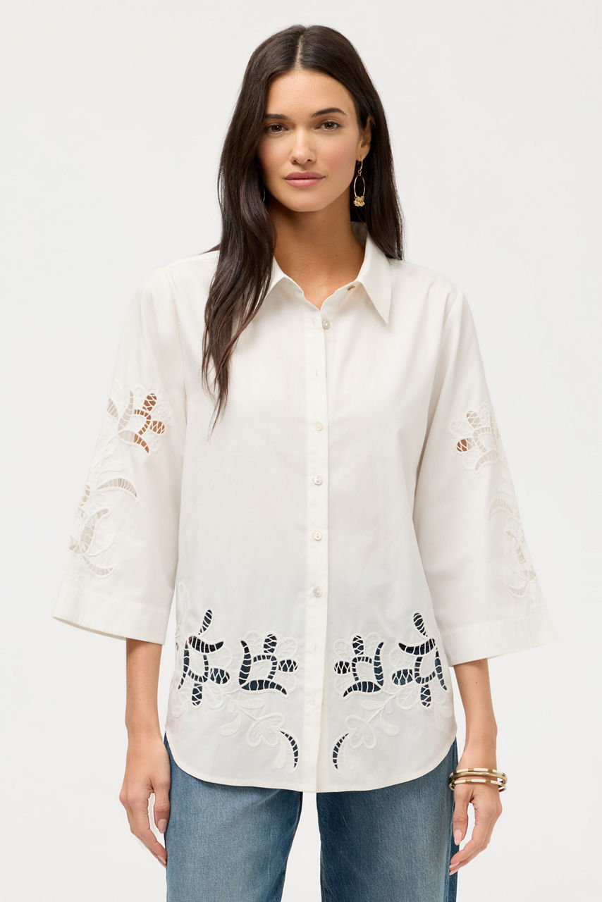 KIMONO SLEEVE SHIRT, , large image 1