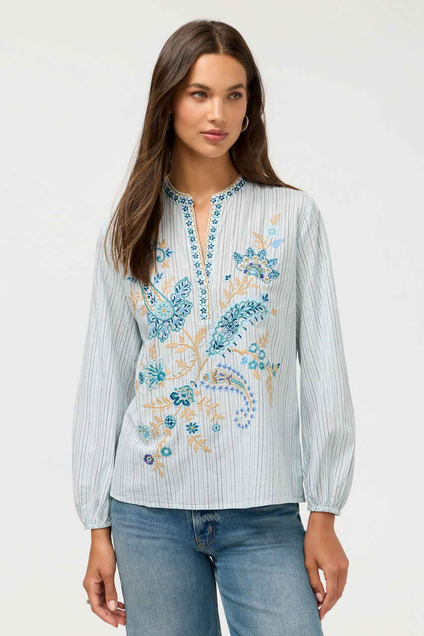 RELAXED SWING BLOUSE, , large image 1