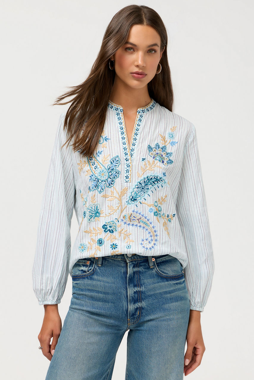 RELAXED SWING BLOUSE, , large image 3
