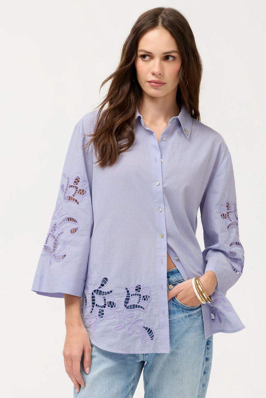 KIMONO SLEEVE SHIRT, , large image 1