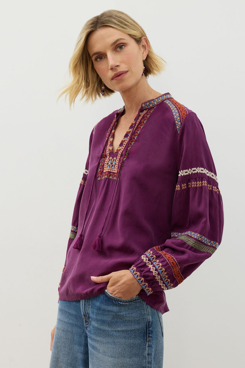 SAOIRSE BLOUSE, , large image 2