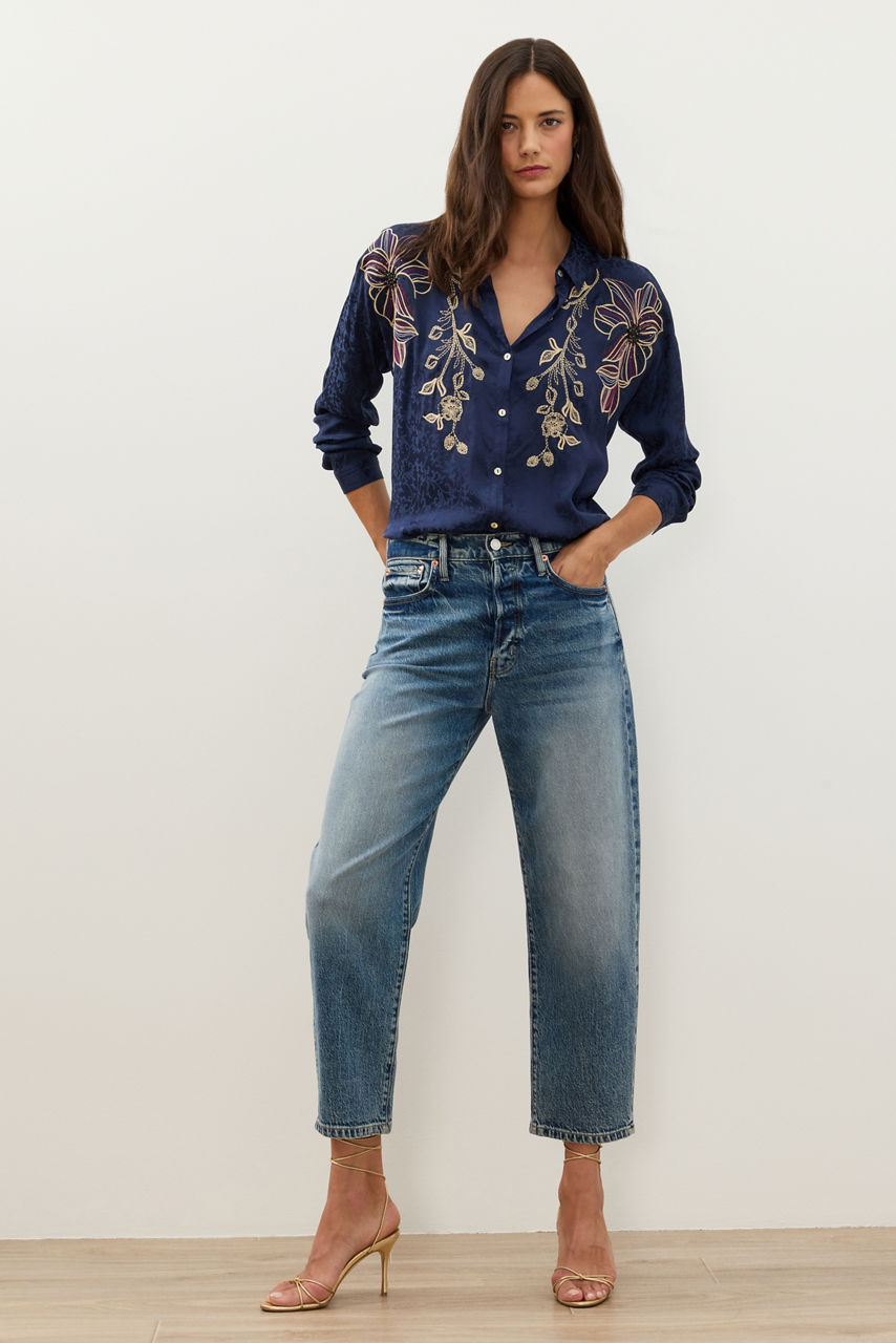 THE AUDREY COLLARED SHIRT, , large image 2