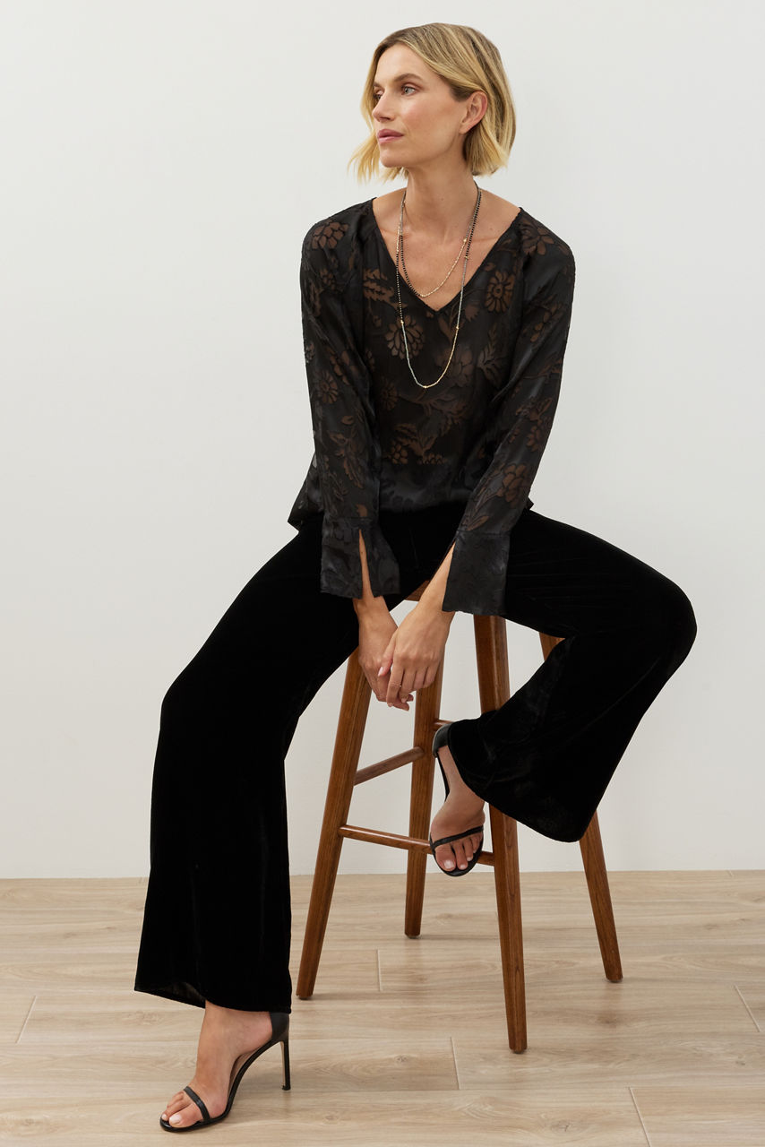 FLARE SLEEVE TOP, , large image 1